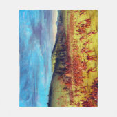 George Catlin Ballspiel der Choctaw Ball Up Fleecedecke (Vorderseite)