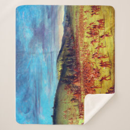 George Catlin Ballspiel der Choctaw Ball Up Sherpadecke