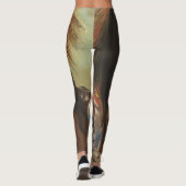 George Catlin Buffalo Bulls Back Fat 1832 Leggings (Rückseite)