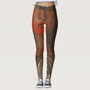 George Catlin Buffalo Bulls Back Fat 1832 Leggings