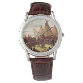 George Catlin Circa 1850, Sioux War Council Armbanduhr