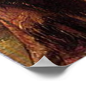 George Catlin Circa 1850, Sioux War Council Poster (Ecke)