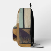 George Catlin - Grizzly Bear and Mouse Bedruckter Rucksack (Rechts)