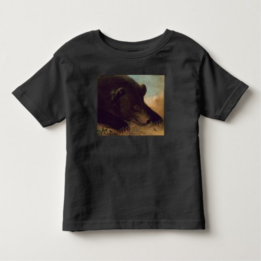 George Catlin - Grizzly Bear and Mouse Kleinkind T-shirt (Vorderseite)