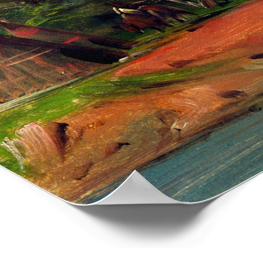 George Catlin Sac und Fox Segeln auf Kanus Poster (Ecke)