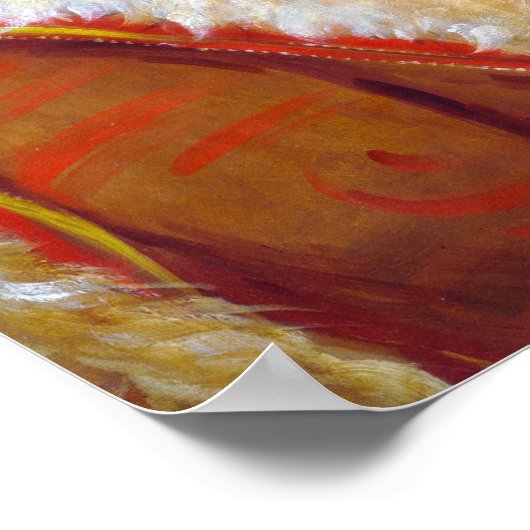 George Catlin The White Cloud, Leiter Poster (Ecke)