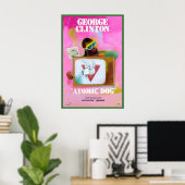 George Clinton Computer Games 1982 Promo Poster (Heimbüro)