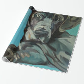 George das Dogge-Packpapier Geschenkpapier (Ungerollt)