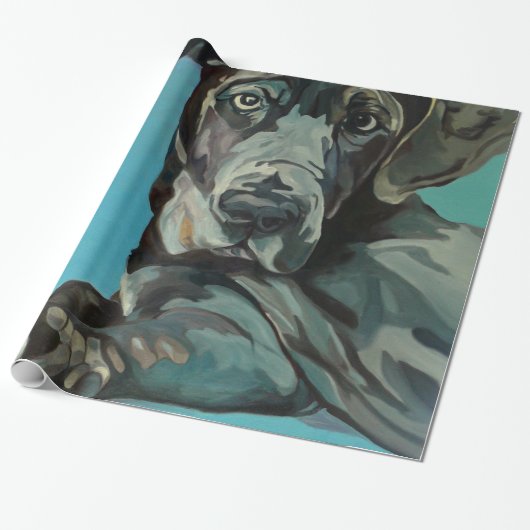 George das Dogge-Packpapier Geschenkpapier (Ungerollt)