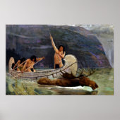 George de Forest Brush The Else Chase Poster (Vorne)