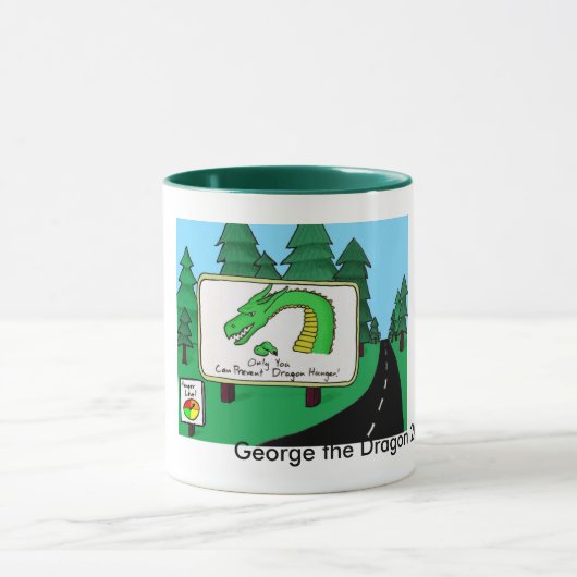 George der Drache Tasse (Zentrum)