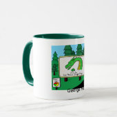 George der Drache Tasse (Vorderseite Links)