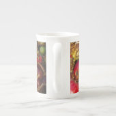 George die Maus in einem Holzhaufen Haus Tasse 2 (Rückseite)