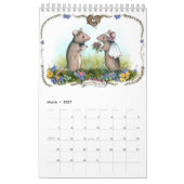 George die Maus mit Kunst von Alissa Hansen Calend Kalender (Mär 2027)