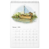 George die Maus mit Kunst von Alissa Hansen Calend Kalender (Feb 2026)