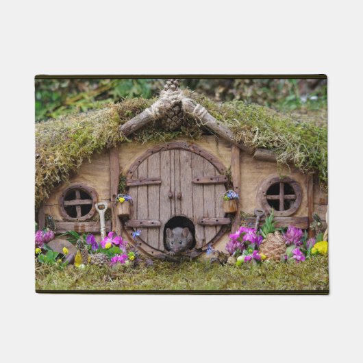 George die Maus-Türmatte Fußmatte (Vorderseite)