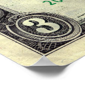George Dubya Bush $ 3 Bill Poster (Ecke)