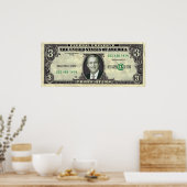 George Dubya Bush $ 3 Bill Poster (Küche)