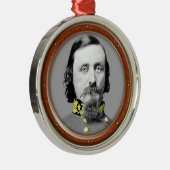 George Edward Pickett Silbernes Ornament (Rechts)