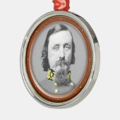 George Edward Pickett Silbernes Ornament (Links)