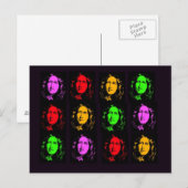 George Eliot Collage Postkarte (Vorne/Hinten)