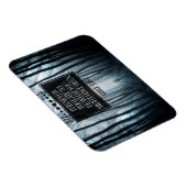 George Eliot inspirierendes Zitat "Nie zu spät" Magnet (Rechte Seite)