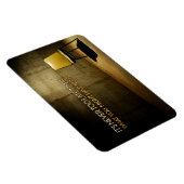 George Eliot inspirierendes Zitat "Nie zu spät" Magnet (Rechte Seite)