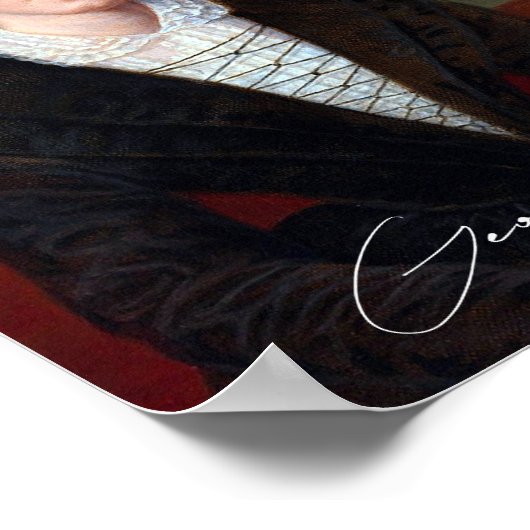 George Eliot Poster (Ecke)