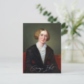 George Eliot Postkarte (Stehend Vorderseite)