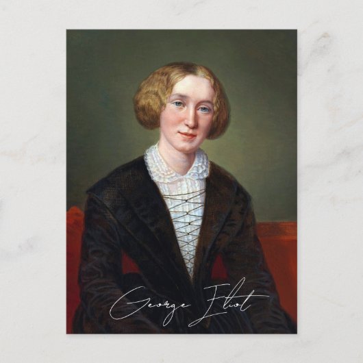 George Eliot Postkarte (Vorderseite)
