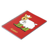 George - er ist ein kleines scheues Notizbuch Notizblock (Linke Seite)