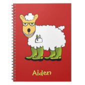 George - er ist ein kleines scheues Notizbuch Notizblock (Vorderseite)