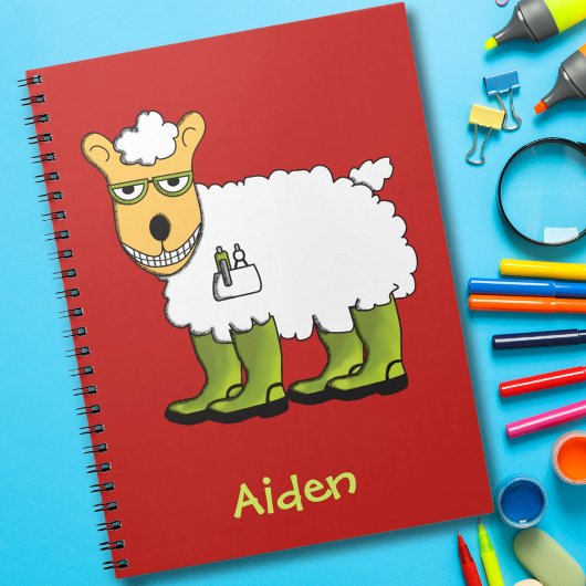 George - er ist ein kleines scheues Notizbuch Notizblock