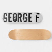 GEORGE F Skateboard (Horizontal)
