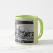 George Fox Zooming Coffee Tasse (VorderseiteRechts)