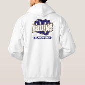 George- FoxhochschulSweatshirt Hoodie (Rückseite)