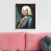 George Frederic Händel, eingraviert von Thomson Leinwanddruck (Insitu (Wohnzimmer))