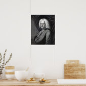 George Frederic Händel, eingraviert von Thomson Poster (Küche)
