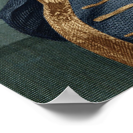 George Frederic Händel, eingraviert von Thomson Poster (Ecke)