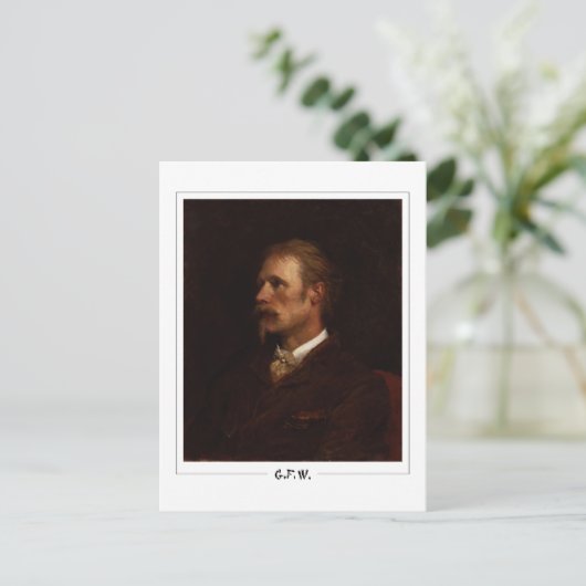 George Frederic Watts #124 - Fine Art Postcard Postkarte (Stehend Vorderseite)