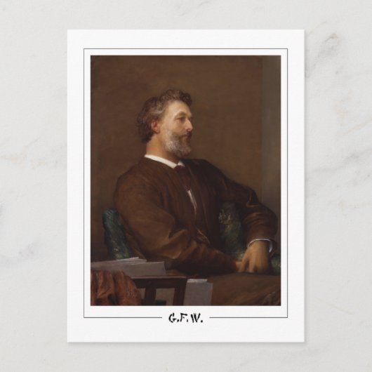 George Frederic Watts #17 - Fine Art Postcard Postkarte (Vorderseite)