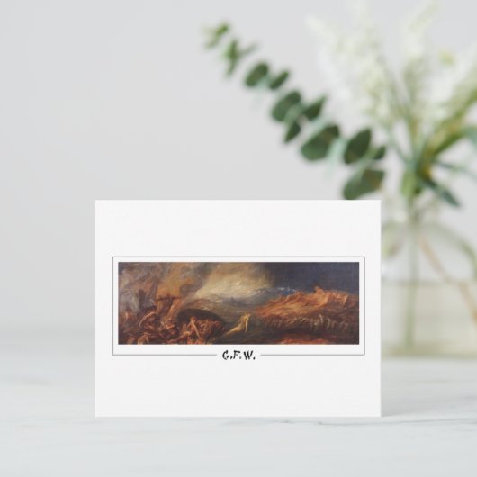 George Frederic Watts #181 - Fine Art Postcard Postkarte (Stehend Vorderseite)