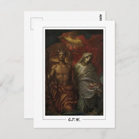 George Frederic Watts #189 - Fine Art Postcard Postkarte (Vorne/Hinten)