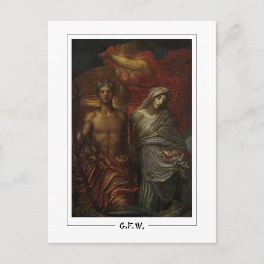 George Frederic Watts #189 - Fine Art Postcard Postkarte (Vorderseite)