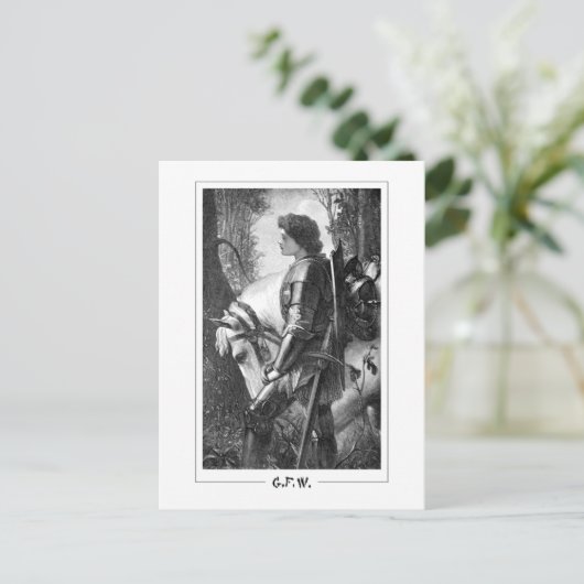 George Frederic Watts #235 - Fine Art Postcard Postkarte (Stehend Vorderseite)