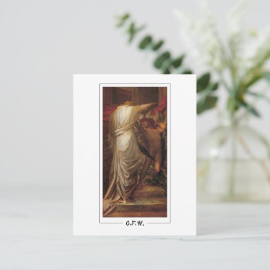George Frederic Watts #267 - Fine Art Postcard Postkarte (Stehend Vorderseite)