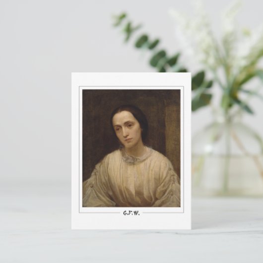 George Frederic Watts #26 - Fine Art Postcard Postkarte (Stehend Vorderseite)
