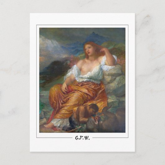 George Frederic Watts #28 - Fine Art Postcard Postkarte (Vorderseite)