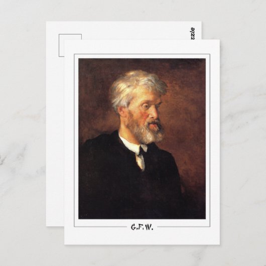 George Frederic Watts #43 - Fine Art Postcard Postkarte (Vorne/Hinten)