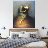 George Frederic Watts: Hoffnung Leinwanddruck (Insitu (Schlafzimmer))